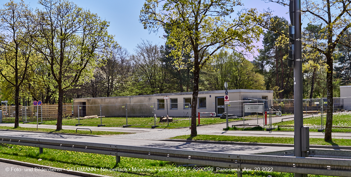 20.04.2022 - Baustelle am Haus für Kinder in Neuperlach
